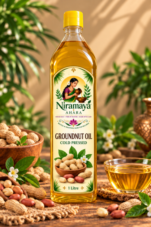 niramaya groundnut oil — 1 litre