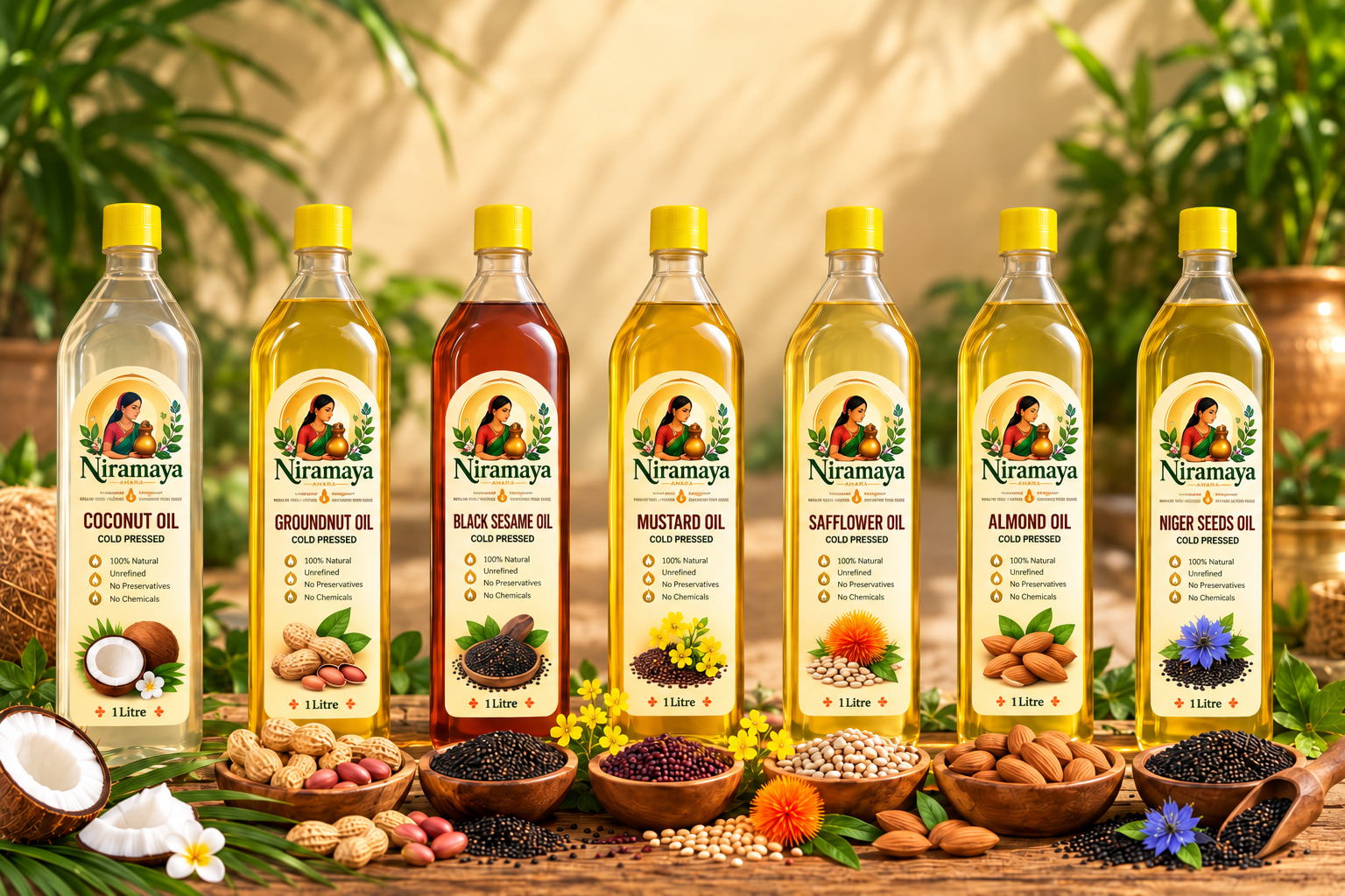 niramaya’s seven natural oils